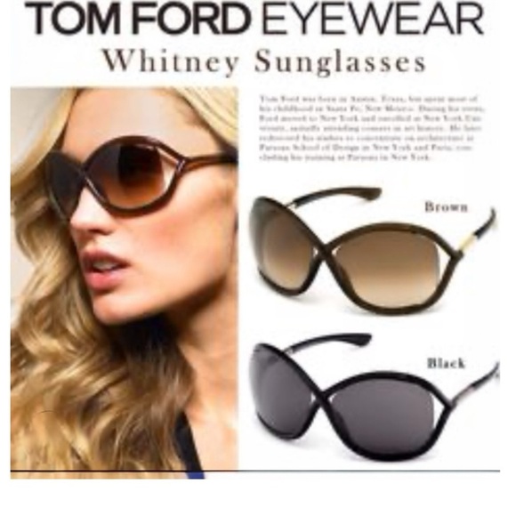 TOM FORD Whitney 64mm Oversize Polarized Sunglasses Celebrity Favorite NEW - Picture 1 of 12